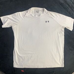 Under Armour Men's White Performance Tee